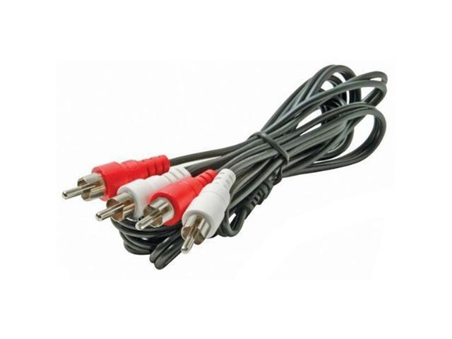 STEREN BL-265-606BK 6 feet RCA Stereo Audio Cable
