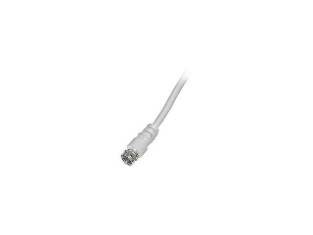 STEREN 205-030WH 25 ft. RG59 Coaxial Cable, White F-F