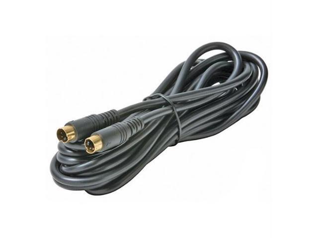 STEREN Model BL-265-112BK 12 ft. Premium S-Video Patch Cable