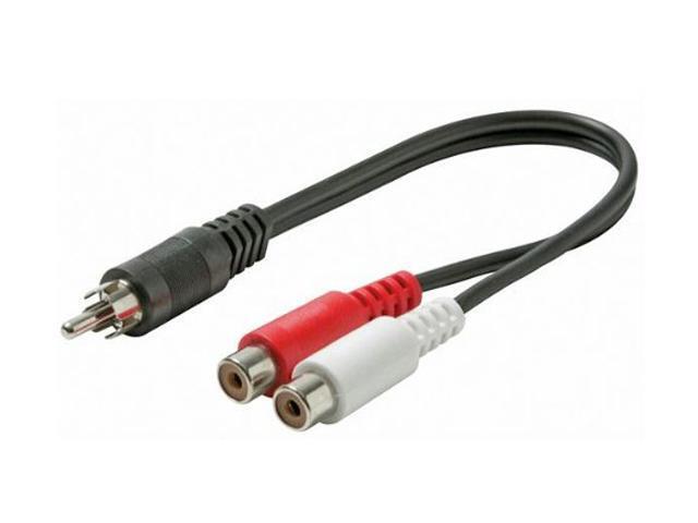 STEREN BL-265-440IV 6 ft. RCA Stereo Y Adapter Cable