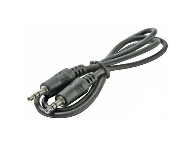 STEREN BL-265-706BK 6 ft. 3.5mm Stereo Audio Patch Cable