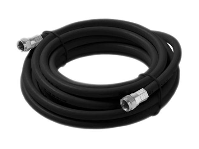 STEREN 208-435BK 50 ft. F-F RG6 Weatherproof Patch Cable