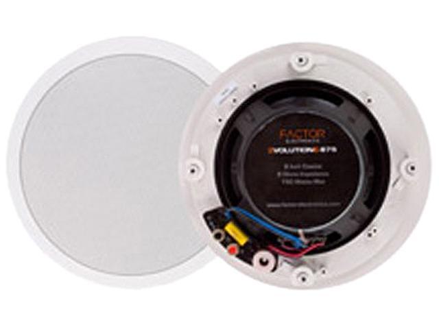 Factor E875X Ceiling Speaker 8" 10W 25-70V Tr (White) Single