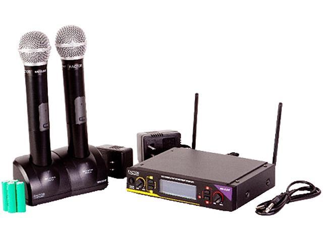 Factor WM-2UHF 16-Channel Dual UHF Wireless Microphone