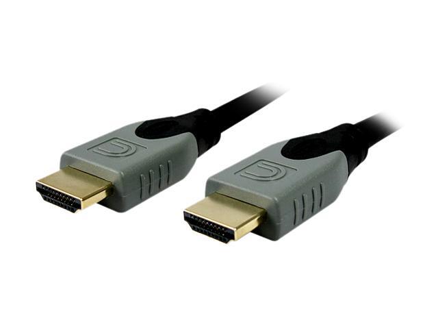 Comprehensive HD-HD-10EST 10 ft. Black Connector Type 1: HDMI Male  Connector Type 2: HDMI Male High Speed HDMI® Cable M-M
