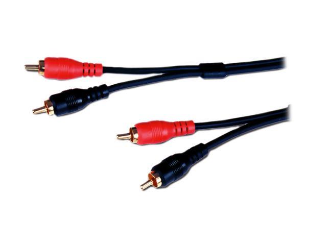 Comprehensive 2PP-2PP-6ST 6 ft. Stereo Gold RCA Audio Cable M-M