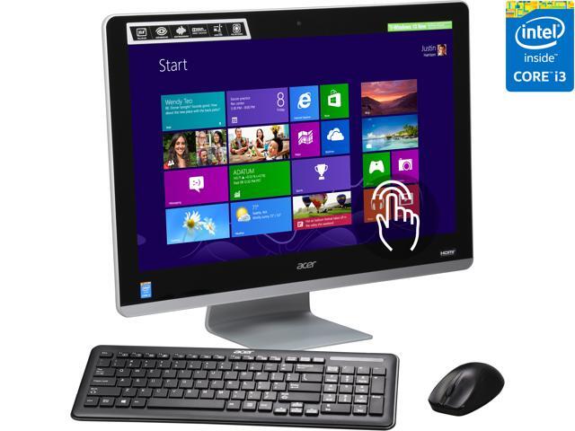 Acer All-in-One Computer Aspire AZ3-710-UR51 Intel Core i3 4170T (3.20 GHz) 6 GB DDR3 1 TB HDD 23.8" Touchscreen Windows ...