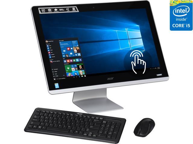 Acer All-in-One Computer Aspire AZ3-710-UR54 Intel Core i5 4590T (2.0 GHz) 8 GB DDR3 1 TB HDD 23.8" Touchscreen Windows 10 ...