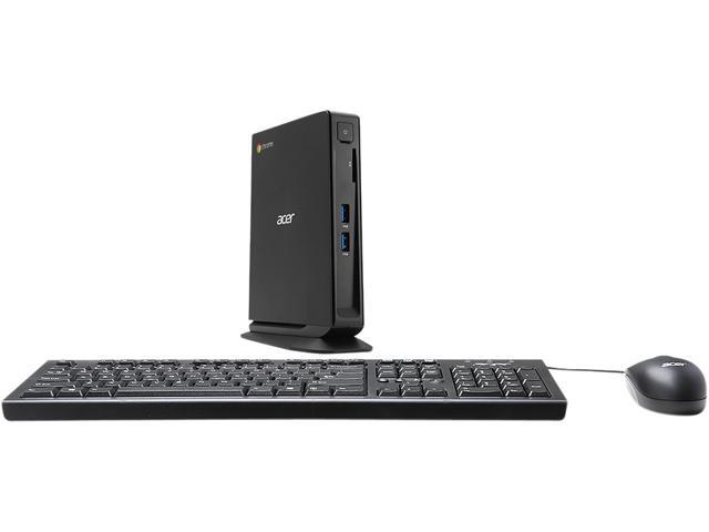 Acer Desktop Computer Chromebox CXI2-I38GKM Intel Core i3 5th Gen 5005U (2.0 GHz) 8 GB DDR3L 16 GB SSD Google Chrome OS 