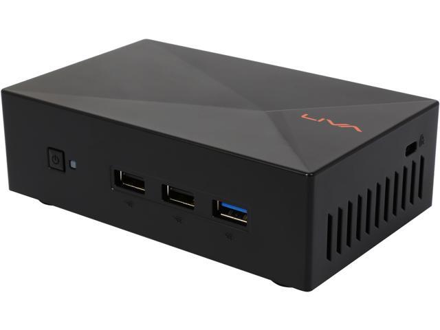 ECS (Elite Group) Desktop PC LIVA X (2G 64G) Celeron N2808 (1.58GHz) 2GB DDR3L 64 GB eMMC SSD Windows 8.1 with Bing Installed ...