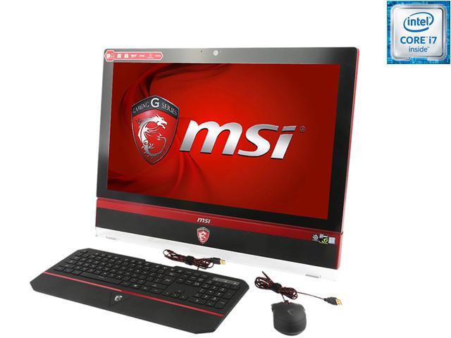 MSI All-in-One Computer Gaming 27T 6QE-002US Intel Core i7 6700 (3.4 GHz) 16 GB DDR4 2 TB HDD 256 GB SSD NVIDIA GeForce GTX ...