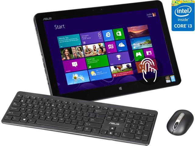 ASUS All-in-One PC PT2002-C1 Intel Core i3 4010U (1.7 GHz) 4 GB DDR3 1 TB HDD 19.5" Touchscreen Windows 8.1 64-Bit
