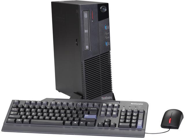 ThinkCentre Desktop PC M83 10AM000AUS Intel Core i7 4770 (3.40 GHz) 4 GB DDR3 1 TB HDD Windows 7 Professional 64-bit