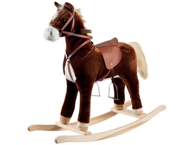 Happy Trails Plush Rocking Horse
