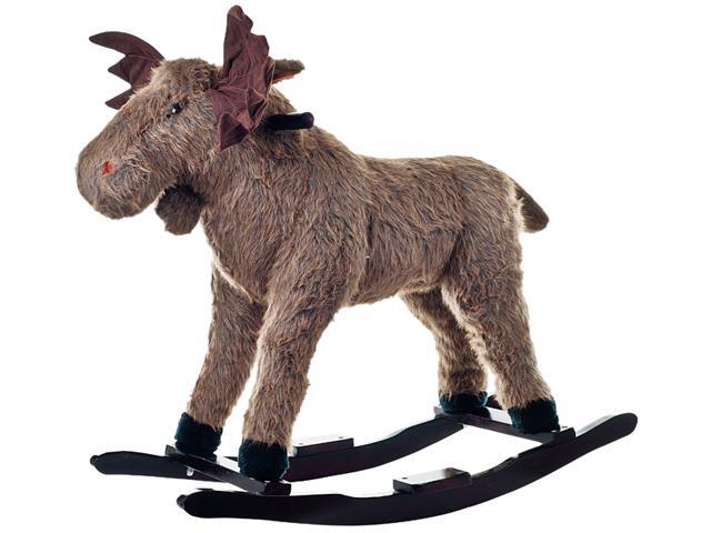 Happy Trails Plush Rocking Max Moose