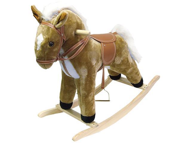 Happy Trails Plush Rocking Horse