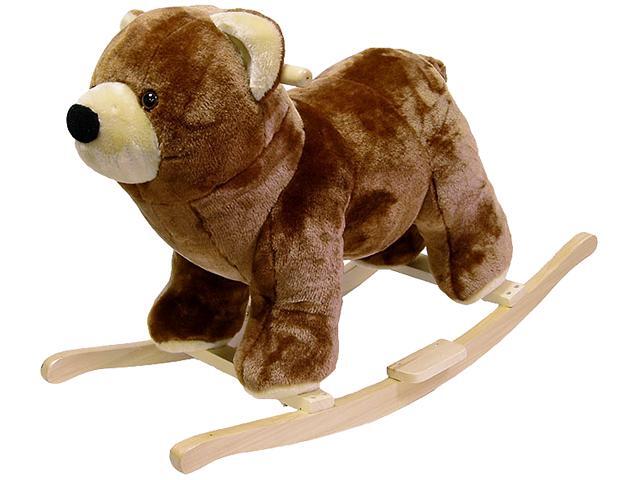 Happy Trails Bear Plush Rocking Animal