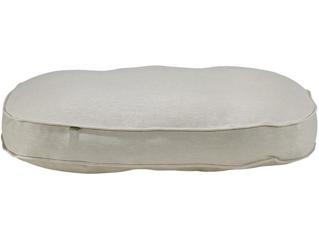 PAW Cuddle Round Suede Terry Pet Bed - Clay - Large