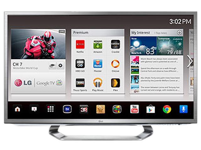 LG 55" Class (54.6" Diag.) 3-D Ready 1080p 120Hz LED-Backlit Cinema 3D Google TV 55G2