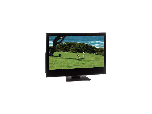 TOSHIBA REGZA 37HLV66 37" Black/Silver LCD HDTV w/ DVD Player & ATSC Tuner