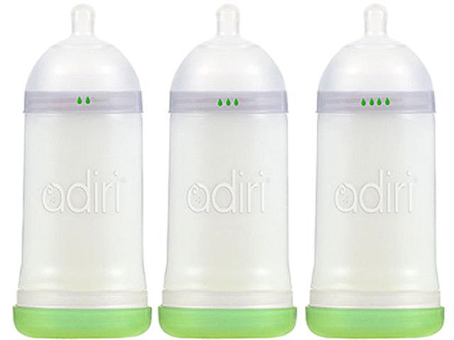 Adiri AD001WT-001C-3PK ADIRI NXGEN STAGE 1 NURSER 3PK, WHITE 3-6 M