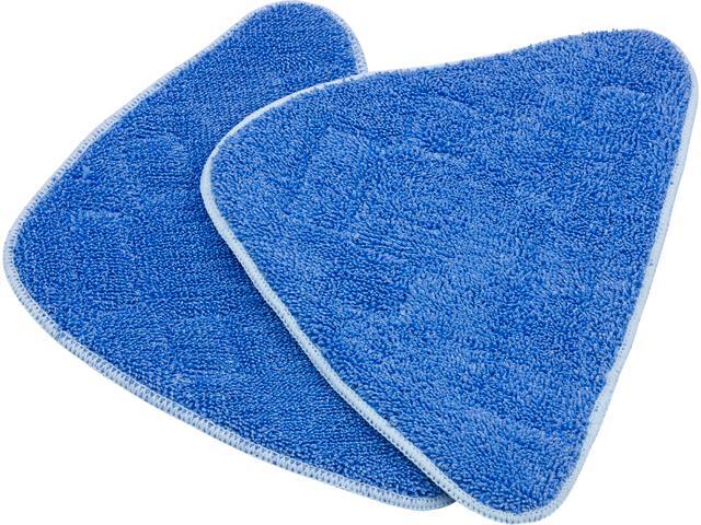 Salav MP-102 Durable & Reusable Refill Mop Pads for SALAV Steam Mop STM-402, 2 pack Blue