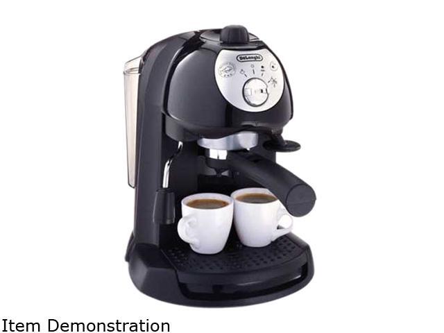 DeLonghi BAR32 Pump Espresso/Cappuccino Maker, Includes the Sempre Crema Filter Holder Black