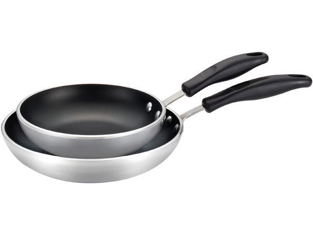 Farberware  14315  Twin Pack: 8.25-Inch & 10-Inch Open Skillets  Silver