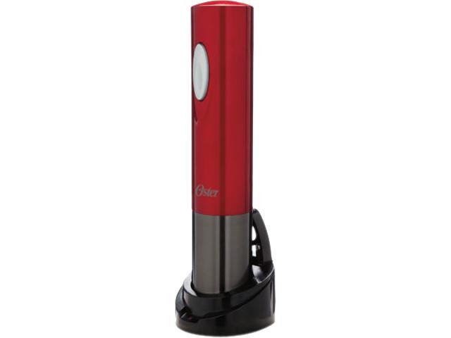 Oster FPSTBW8220-NP Metallic Red Electric Wine Opener