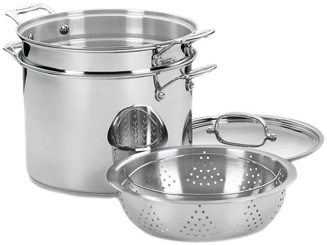 Cuisinart 77-412 12 Qt. Pasta/Steamer Set (4-Pc.) Stainless steel