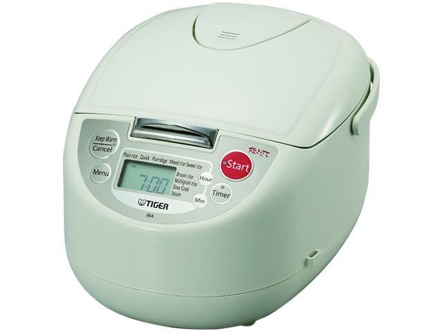 TIGER JBA-A10U White Microcomputer Controlled Rice Cooker