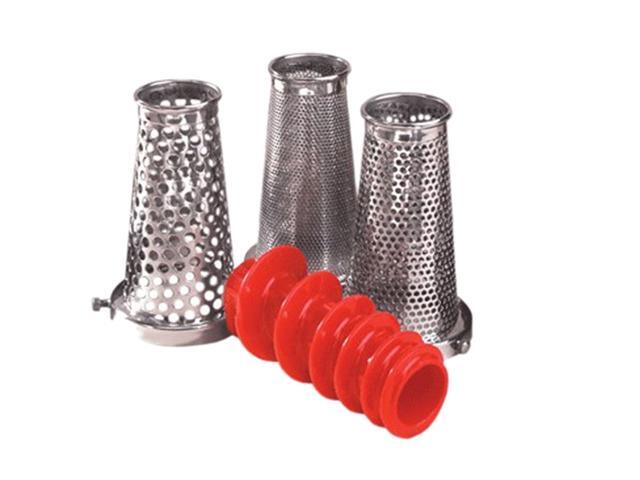 Weston 07-0858 4 Piece Manual Food Strainer & Sauce Maker Accessory Kit