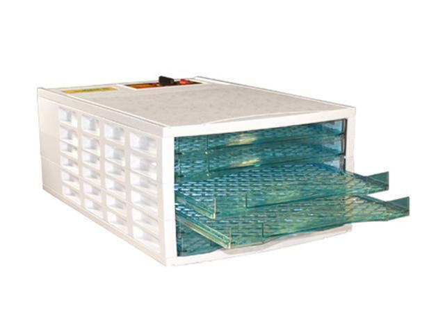 WestonSupply 75-0301-W White VegiKiln 6 Tray Food and Jerky Dehydrator