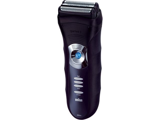 BRAUN  3-350CCP  Series 3  Special Gillette P 350CC Foil Shaver (Black)
