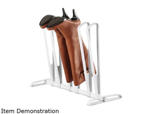 Whitmor 6499-4342 3 Pair Boot Rack White
