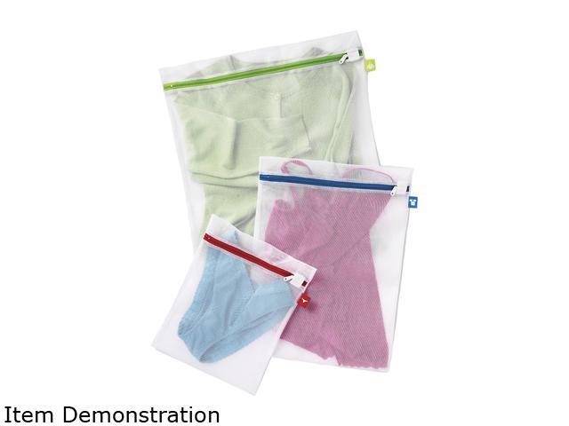 Whitmor 6505-4362 Color Coded Mesh Wash Bag