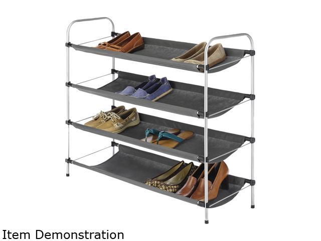 Whitmor  6779-4485  4 Tier Fabric Closet Shelves