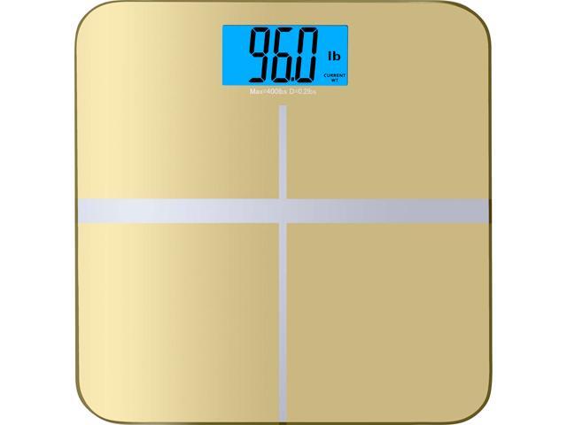 BalanceFrom BFHA-C400GD High Accuracy Premium Digital Bathroom Scale with 3.6" Extra Large Dual Color Backlight Display and ...