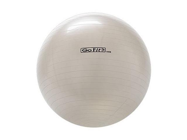 GoFit GF-65BALL Exercise Ball With Pump (65 Cm; White)