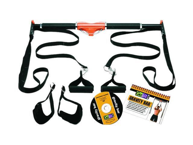 GoFit GF-GBAR Gravity Bar Weight Training System With DVD & Exercise Flipbook