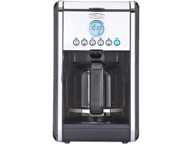 Bella 14161 Grey Linea 12 Cup Programmable Coffee Maker - Grey - Newegg.com