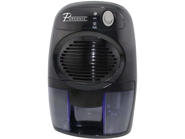 Pursonic DHM200 Compact Dehumidifier Black Black