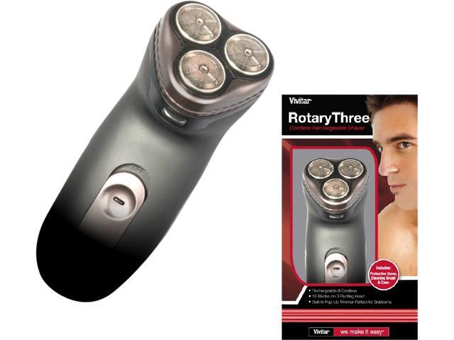 Vivitar PG-V002 Three Head Rotary Shaver Black