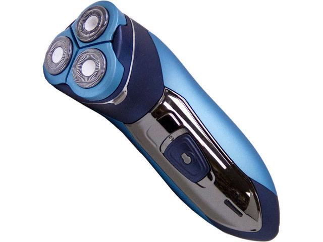 Vivitar PG-3000BL Waterproof Triple Head Rotary Shaver Blue