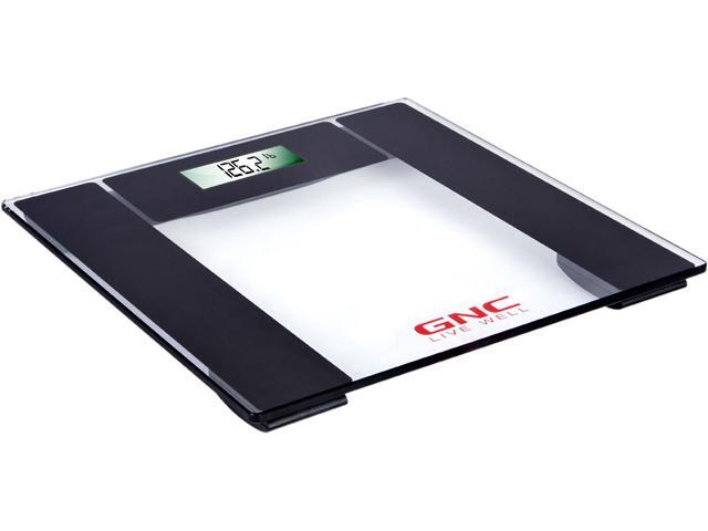 GNC GS-7301-C Digital Bathroom Scale Clear and Black
