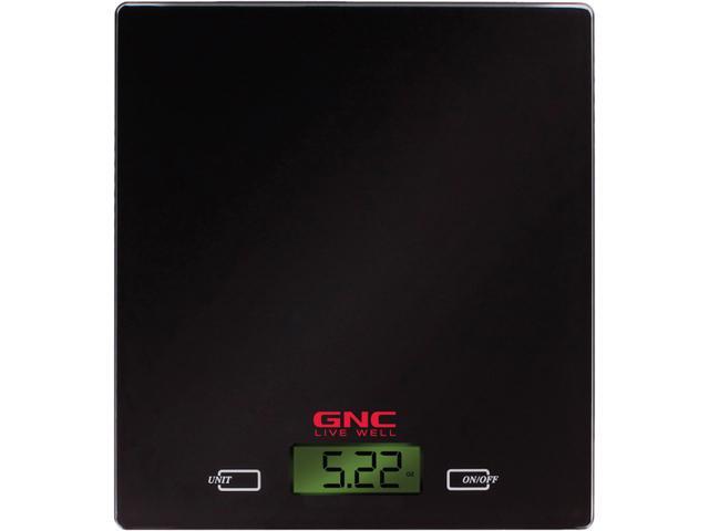 GNC GS-7430-BK Digital Bathroom-Kitchen Scale Kit Black