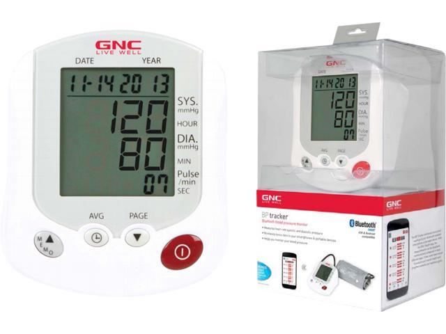 GNC GB-8565 Bluetooth Blood Pressure Monitor White