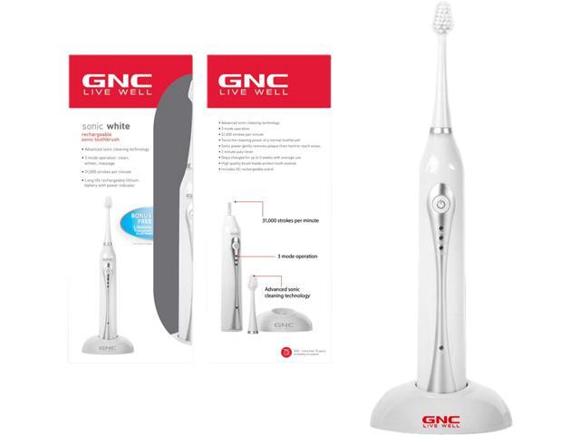 GNC GO-9301 Rechargeable Sonic Toothbrush White