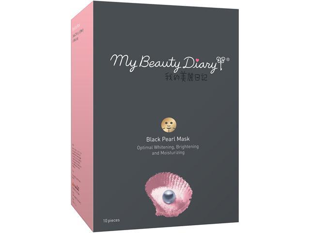 My Beauty Diary  Black Pearl Mask 10 Count