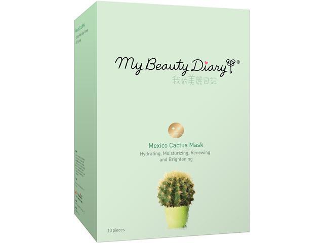 My Beauty Diary  Mask-074364 Mexico Cactus Mask 10 Count